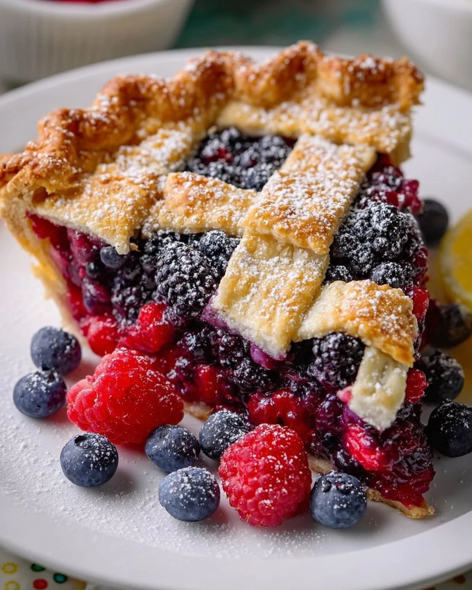Easy Mixed Berry Pie