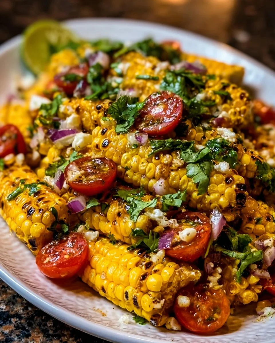 Grilled Corn Salad