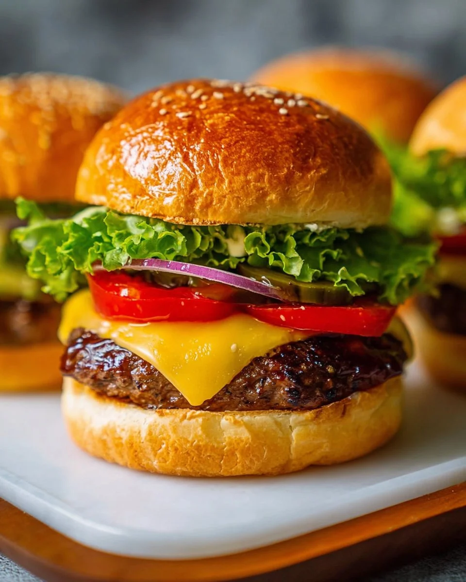 Homemade Hamburger