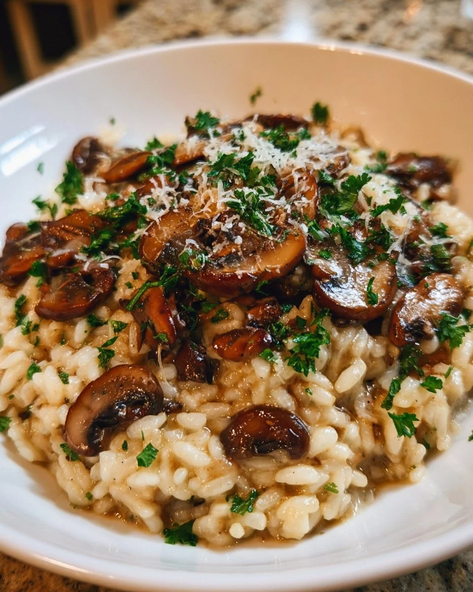 Mushroom Risotto