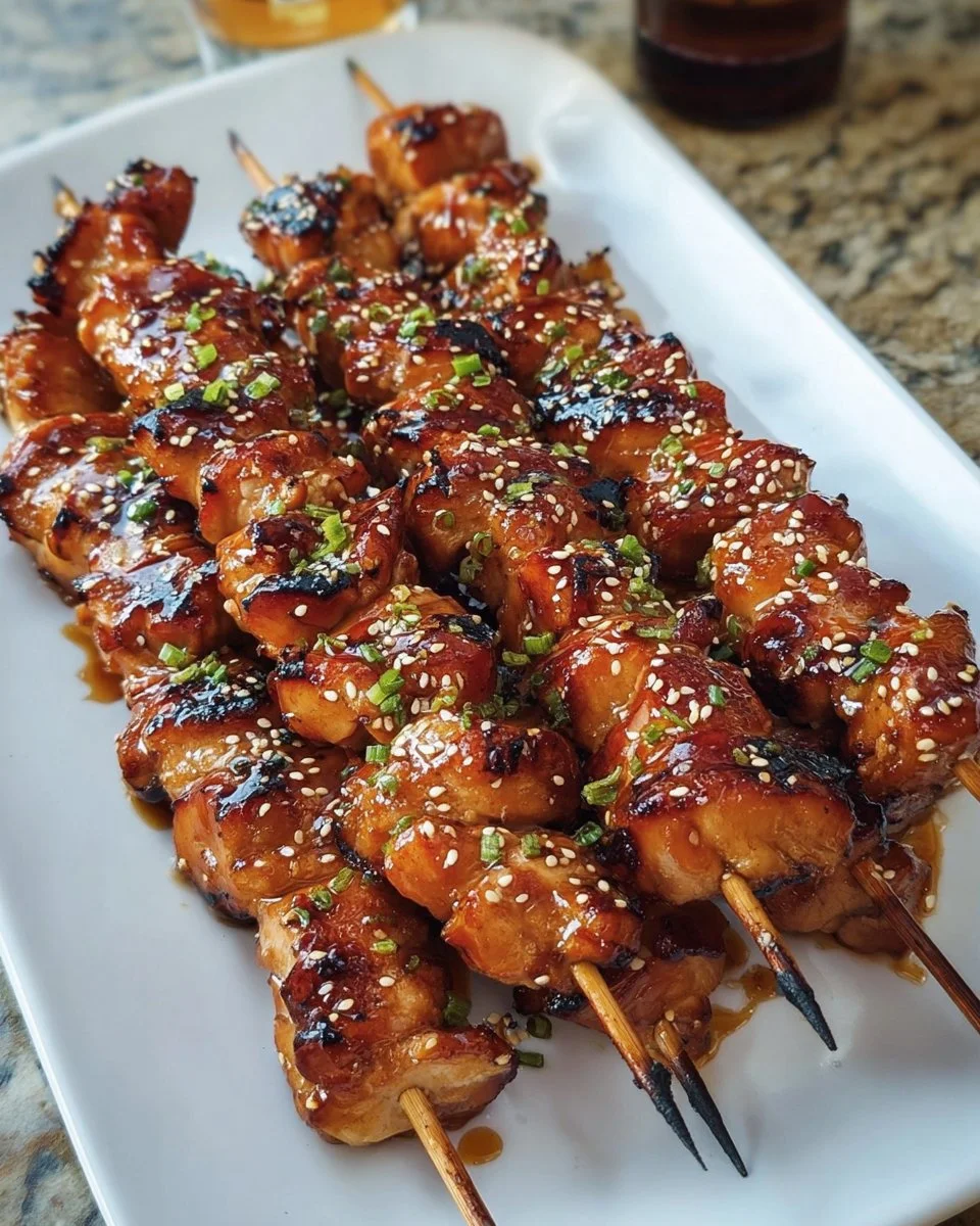Sesame Chicken Kabobs