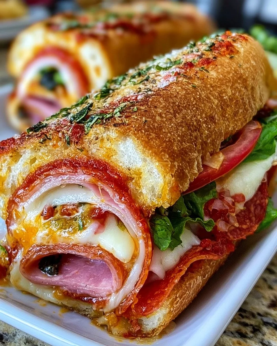 Baked Italian Grinder Sandwich