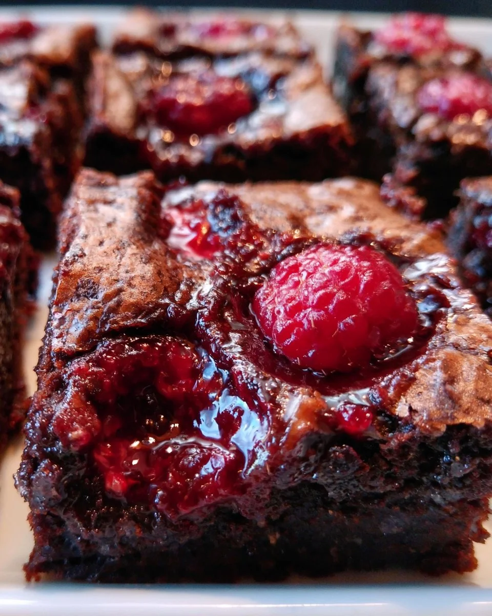 Raspberry Brownies